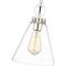 Z-Lite Harper 1 Light Pendant, Polished Nickel & Clear 3034P8-PN - alternate 5